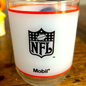 Frosted Chicago bear rock glasses. A set of four.